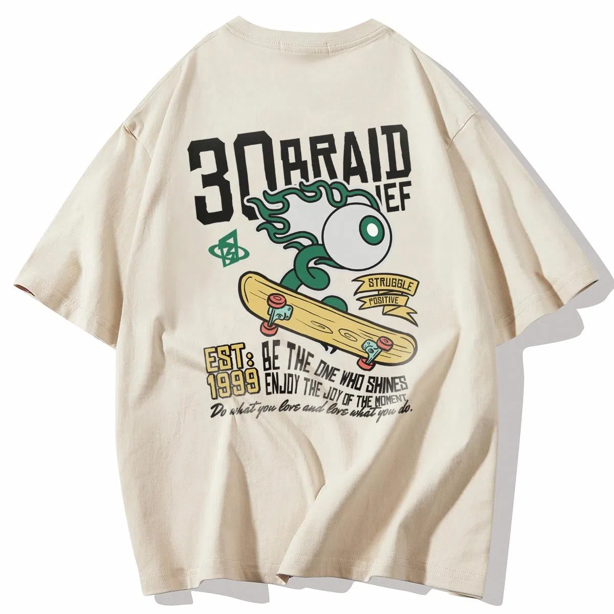 30BRAID Logo Print T-Shirt