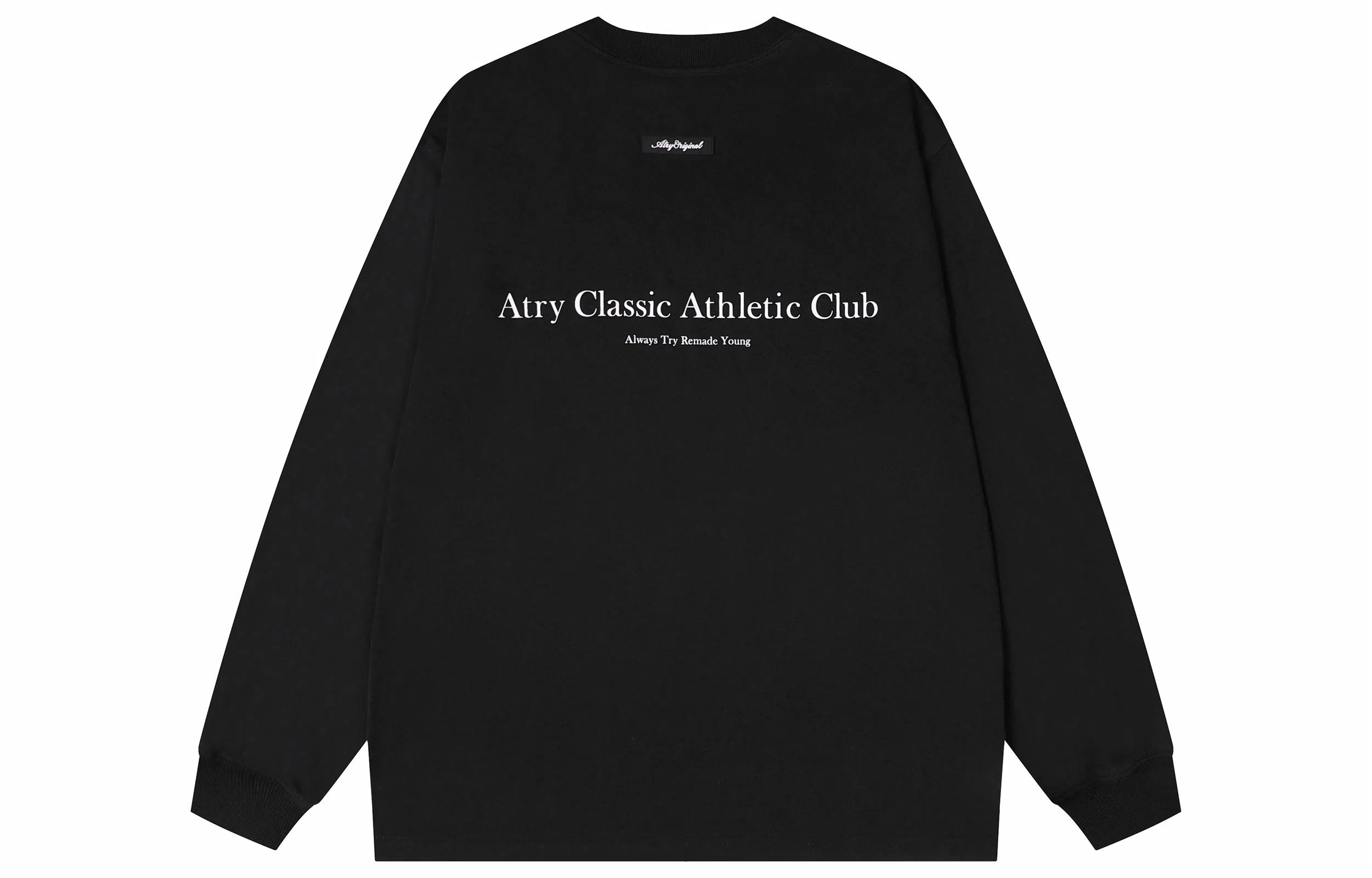 Atry Letter Slogan Series Long Sleeve T-Shirt