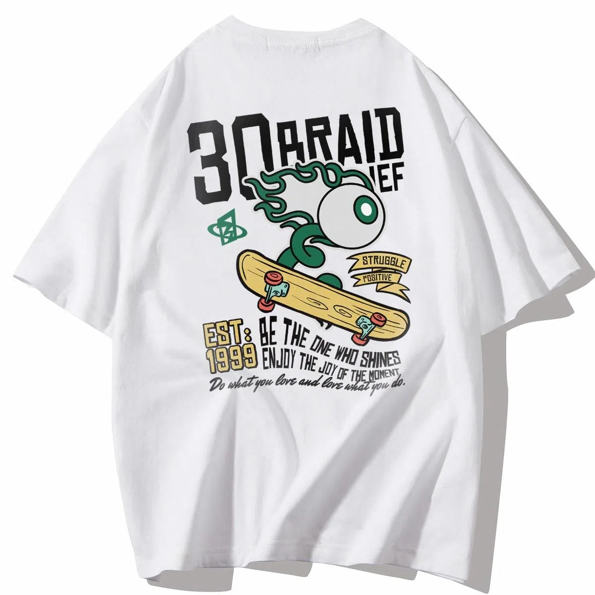 30BRAID Logo Print T-Shirt