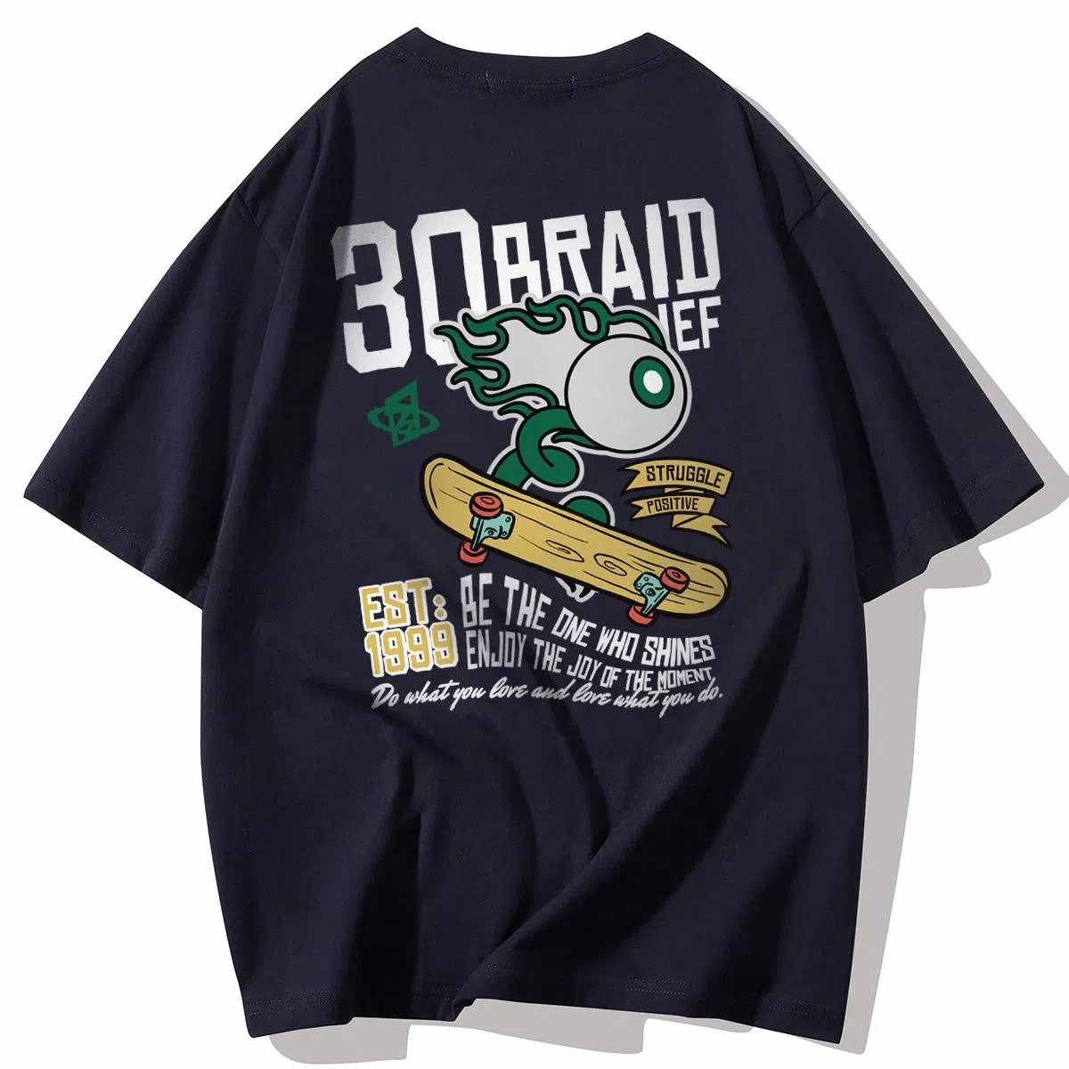 30BRAID Logo Print T-Shirt