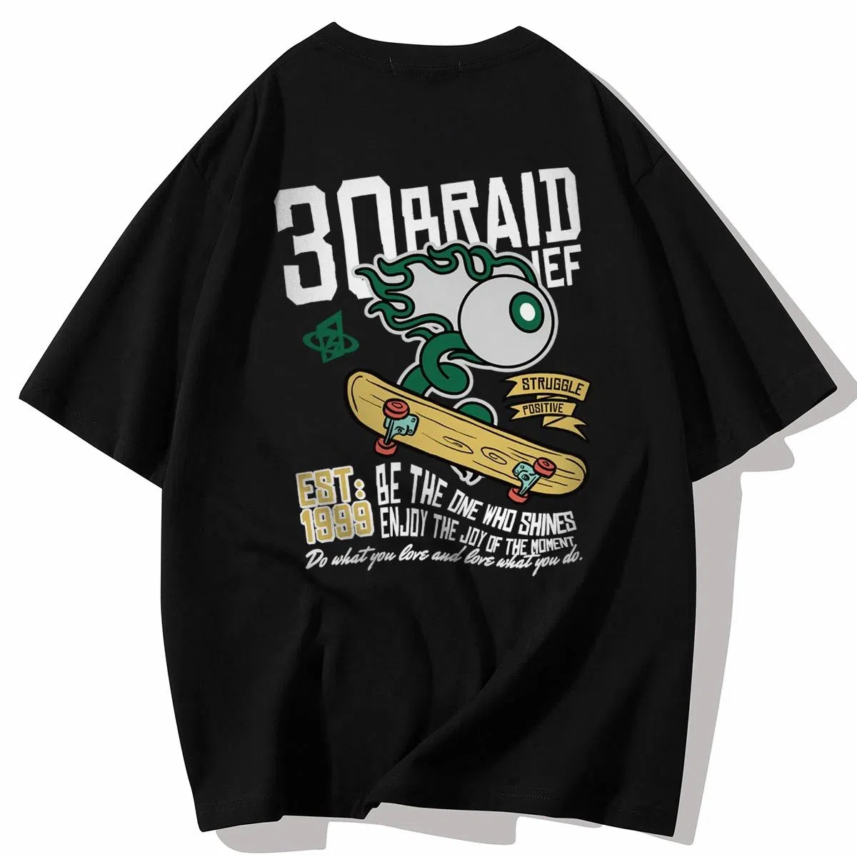 30BRAID Logo Print T-Shirt