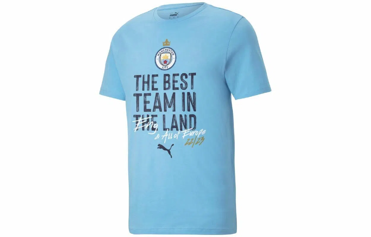 PUMA Mcfc Champions League Winners Tee T