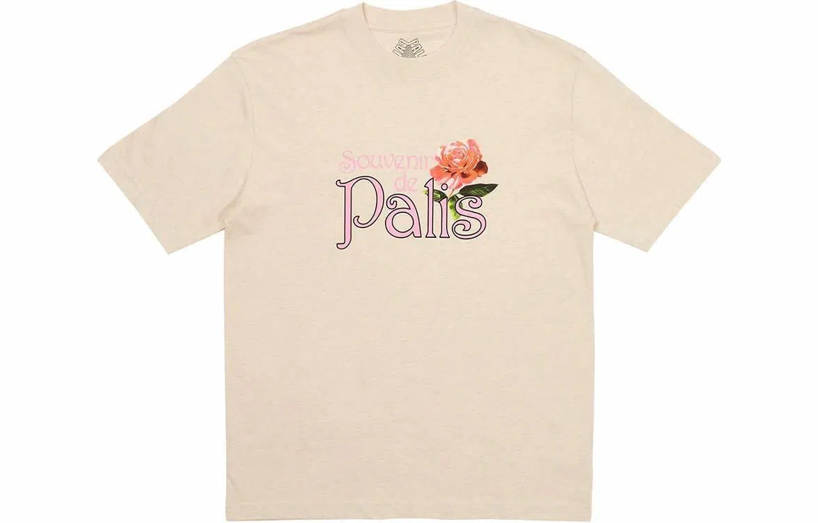 PALACE 2023 Alfresco T-Shirt Oatmeal Marl T