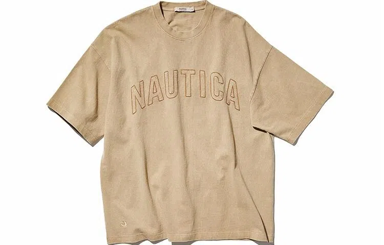 nautica white sail SS23 LogoT