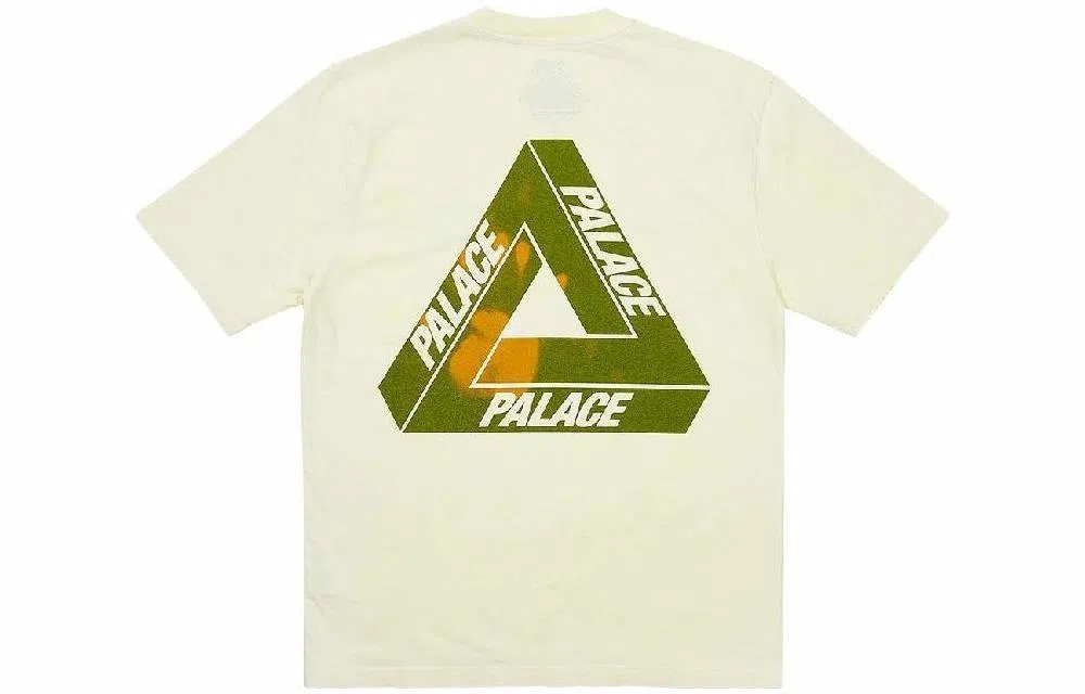 PALACE SS23 Reacto Tri-ferg T-shirt Yellow LogoT