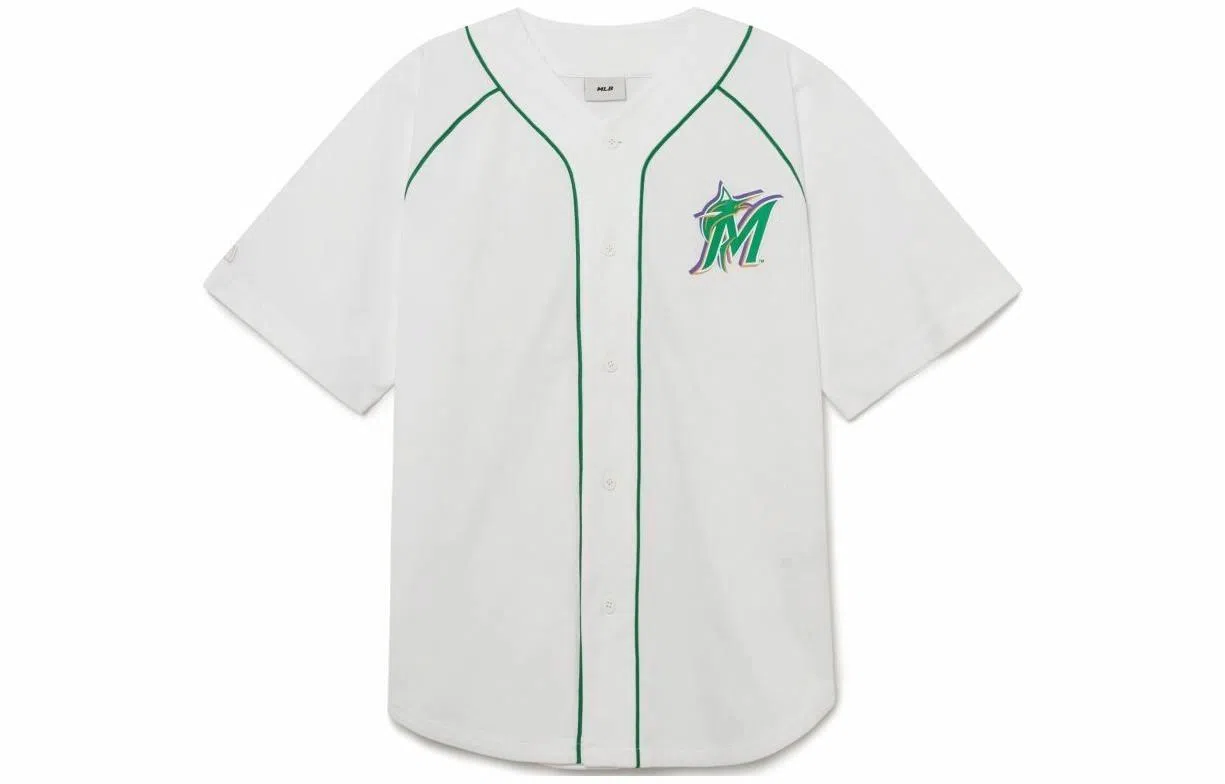 MLB Miami Marlins Colorblock Crewneck T-Shirt