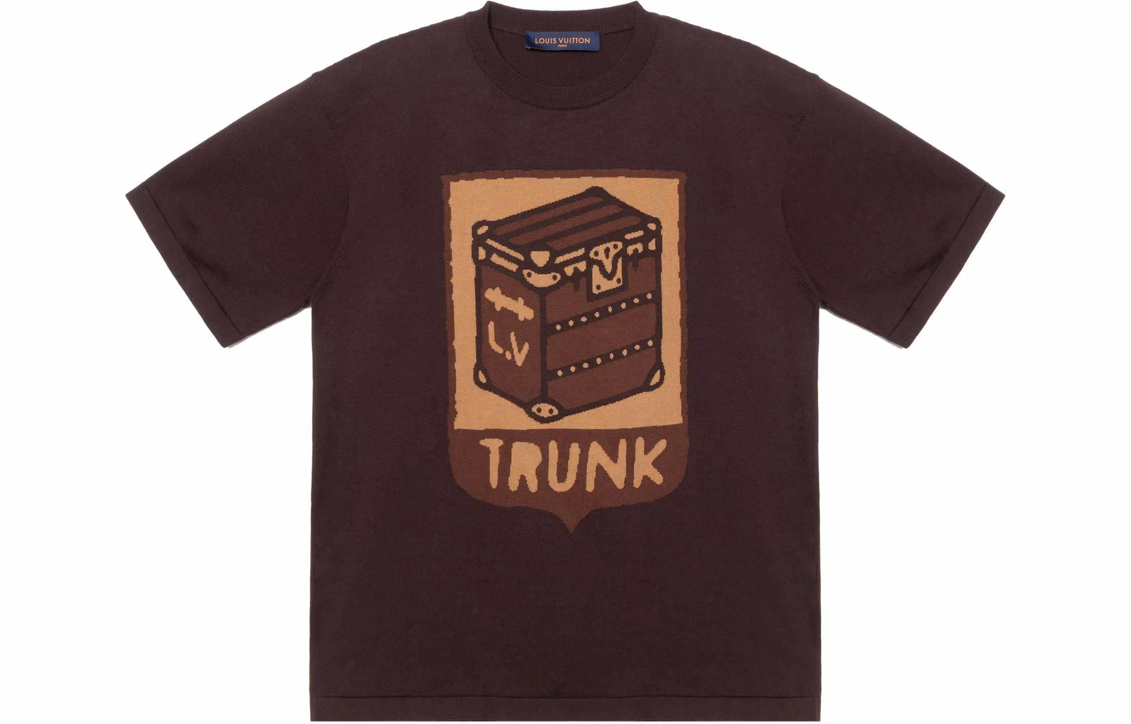 Louis Vuitton SS24 Cartoon Print T-Shirt Brown
