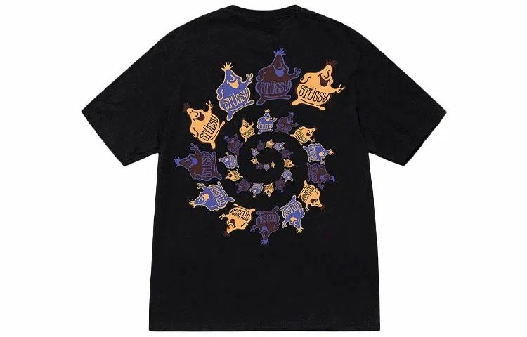 Stussy SS23 Mr. Blob Spiral Tee logoT