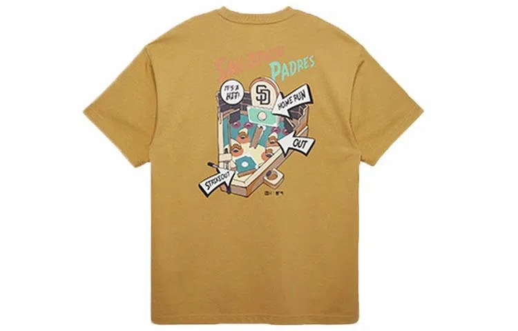 New Era x MLB FW23 San Diego Padres Yellow Tee