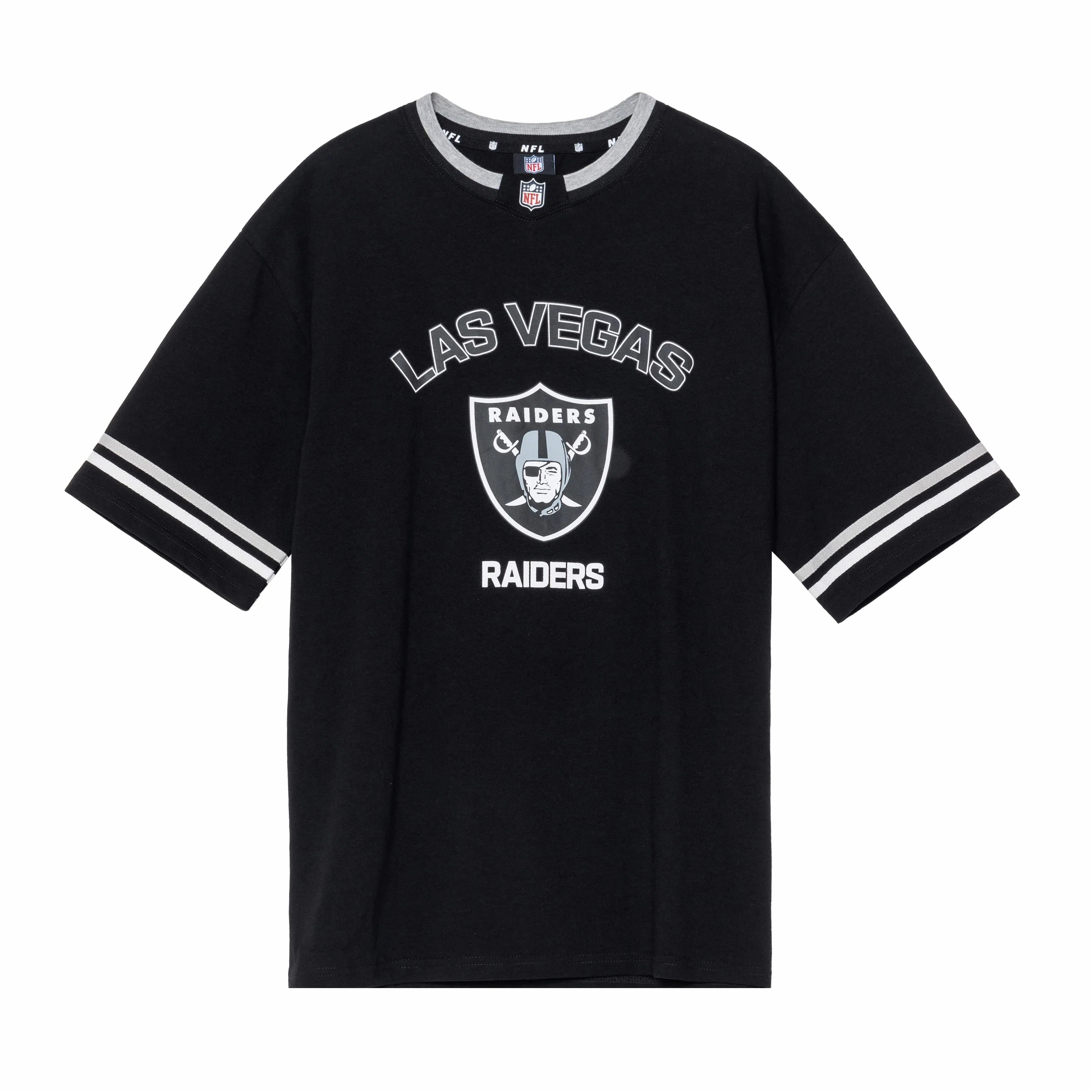 NFL Raiders Striped T-Shirt