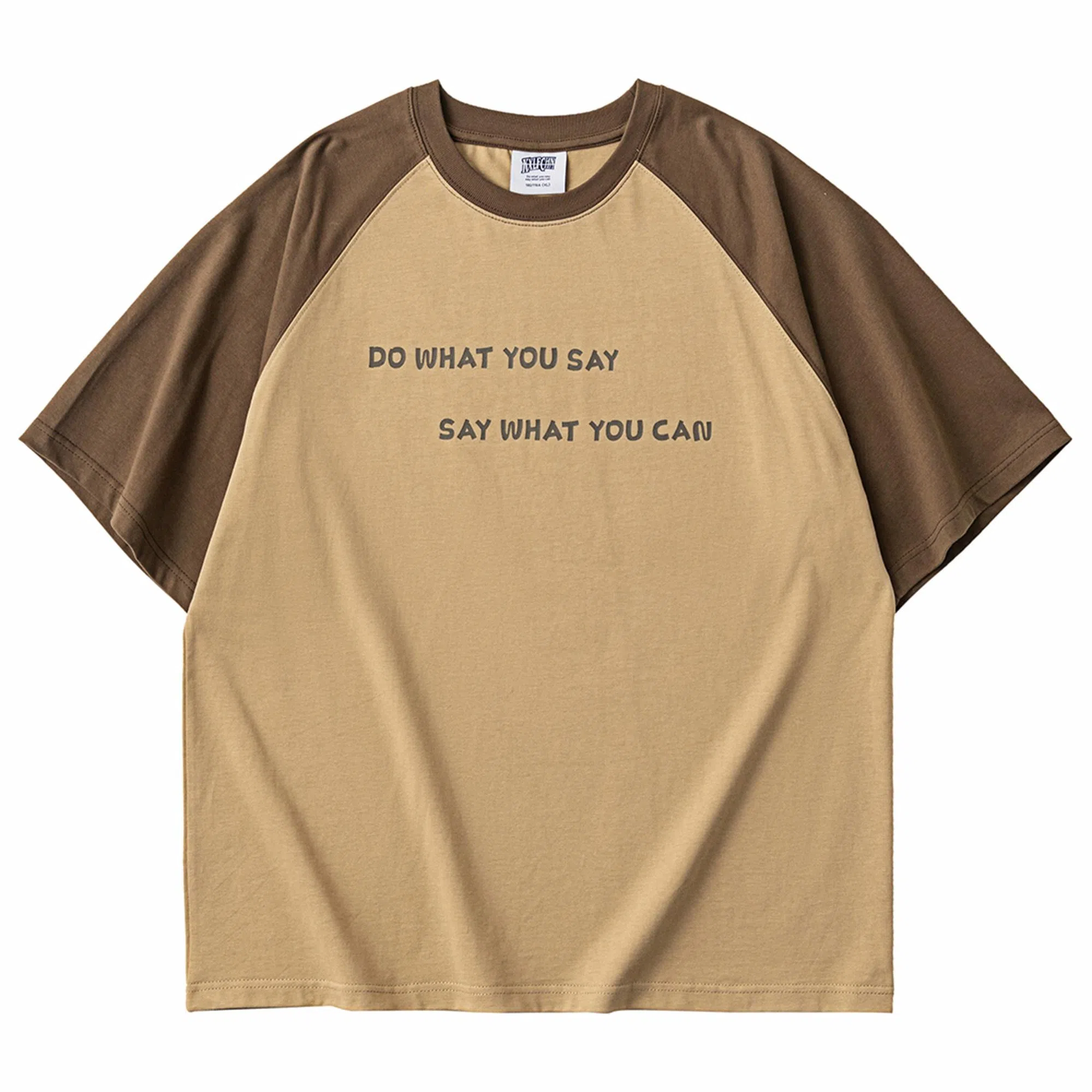 KXLFCHN Retro Raglan Sleeve T-Shirt