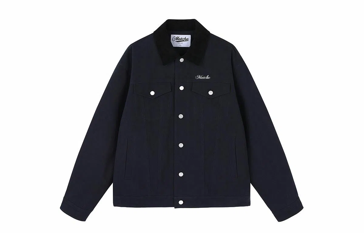 MATCHA STORY Academy Series Colorblock Jacket