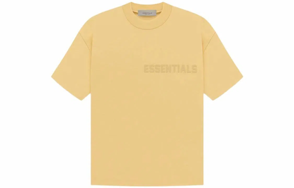 Fear of God Essentials LS SS Tee Sand