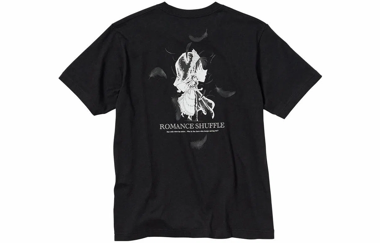 UNIQLO x Detective Conan SS23 Black T-Shirt