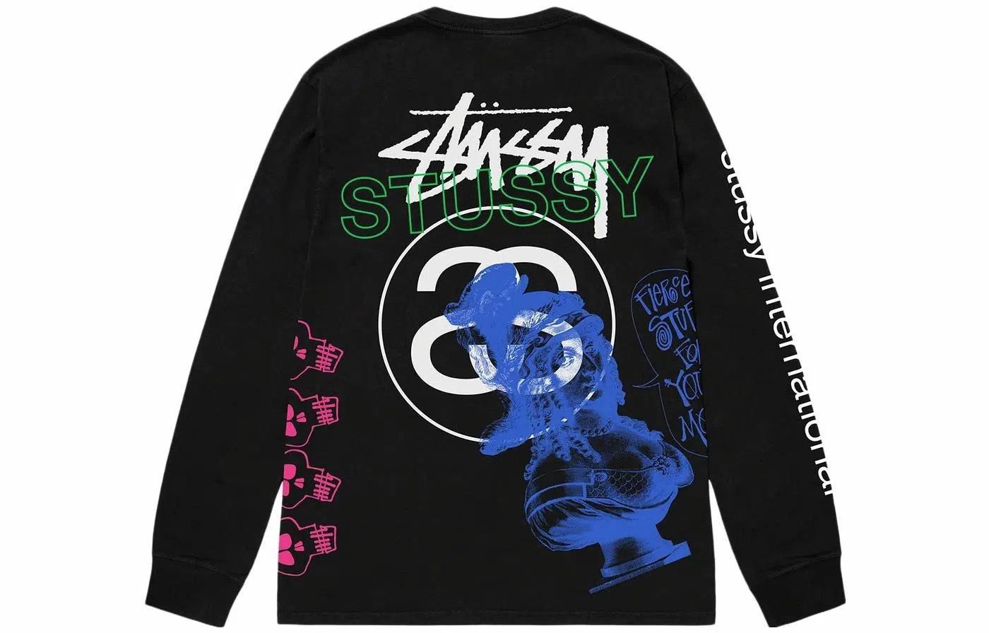 Stussy SS23 Test Strike Pigment Dyed Ls Tee