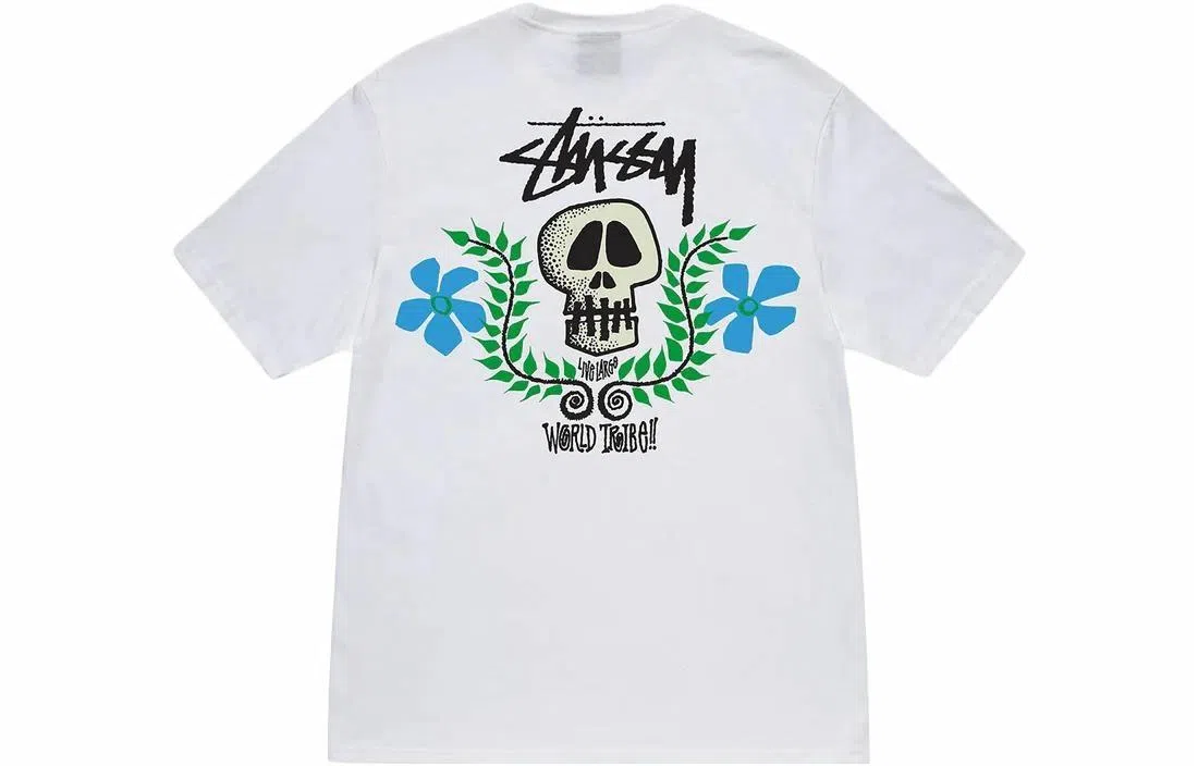 Stussy SS23 Skull Print Tee