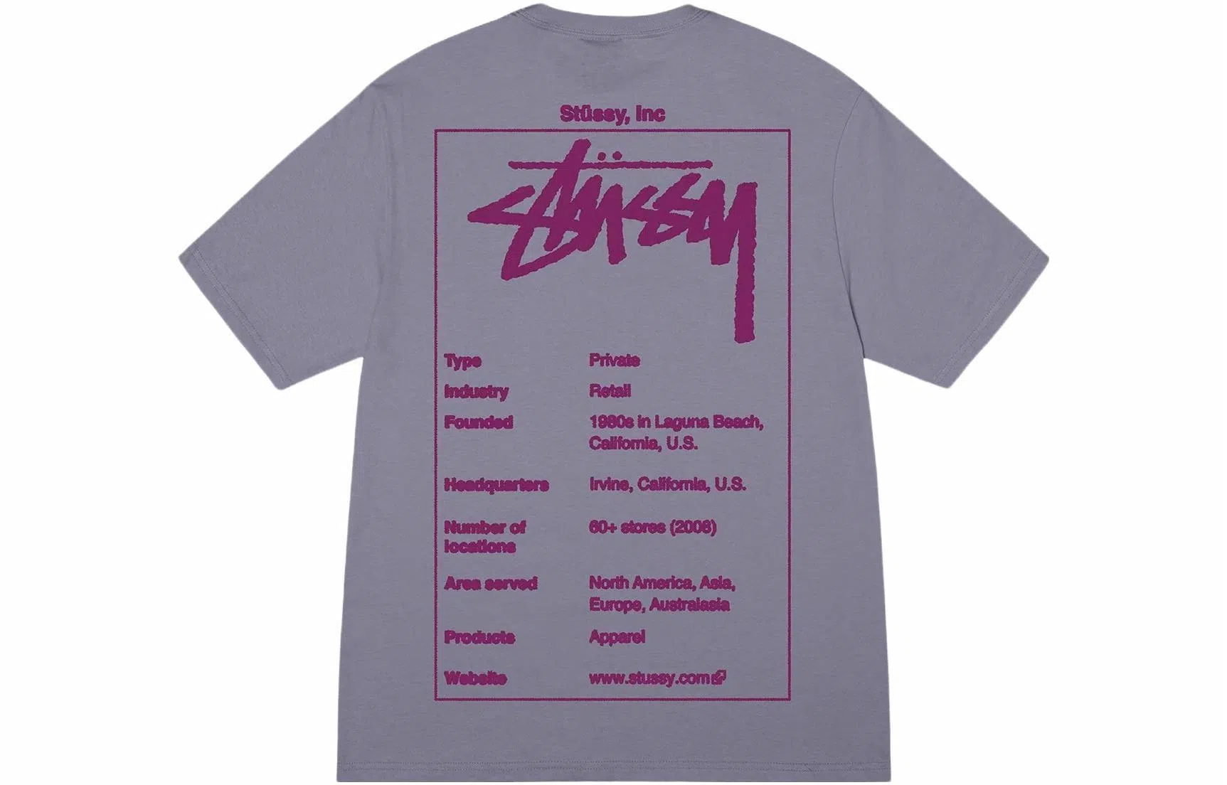 Stussy Wiki Tee