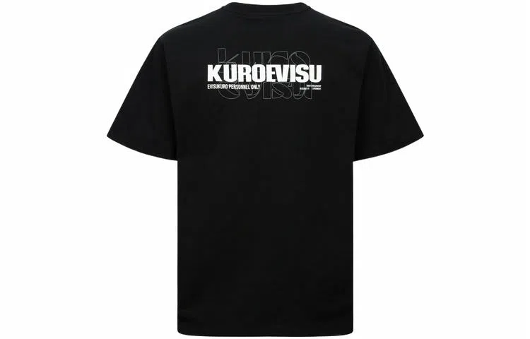 EVISU AW23 Logo Print Crewneck T-Shirt