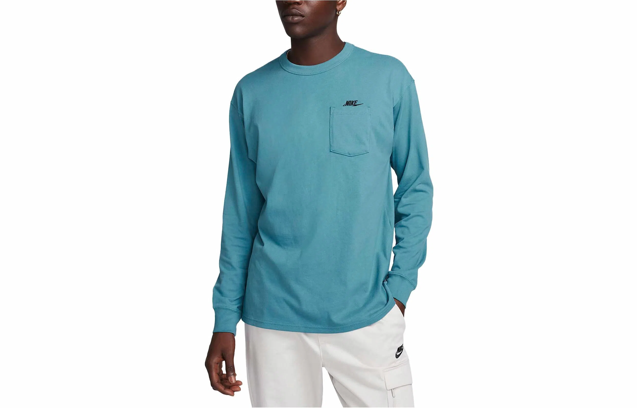 Nike Sportswear Premium Essentials Long Sleeve Tee Dynamic Blue