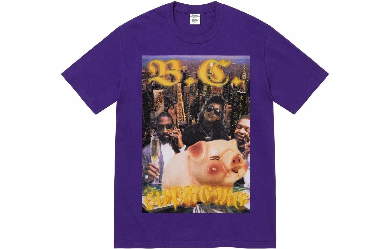 Supreme x BERNADETTE CORPORATION MONEY TEE