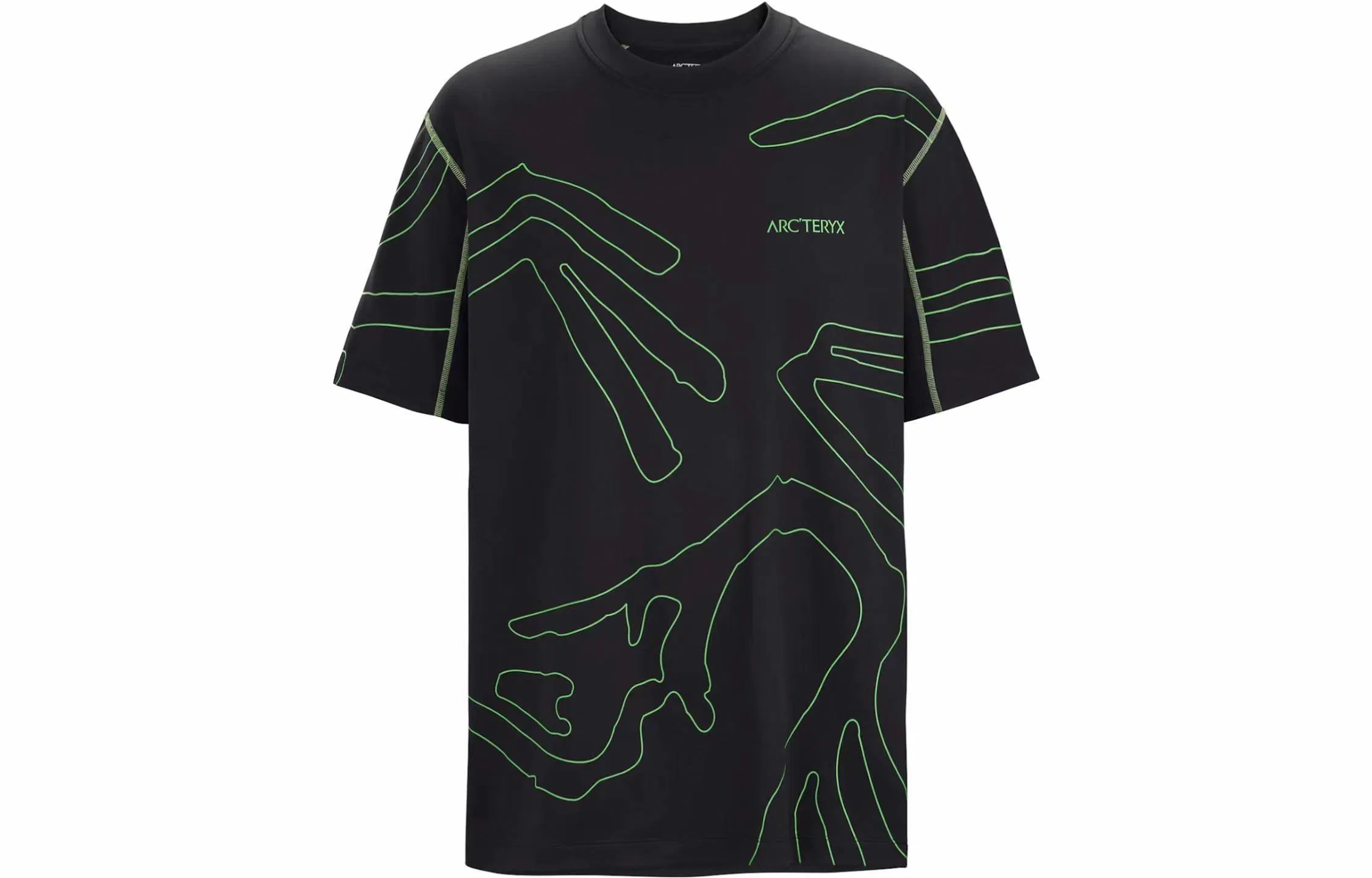 Arcteryx SS23 SYSTEM_A Drop5 Copal SS Grotto Line Tee T