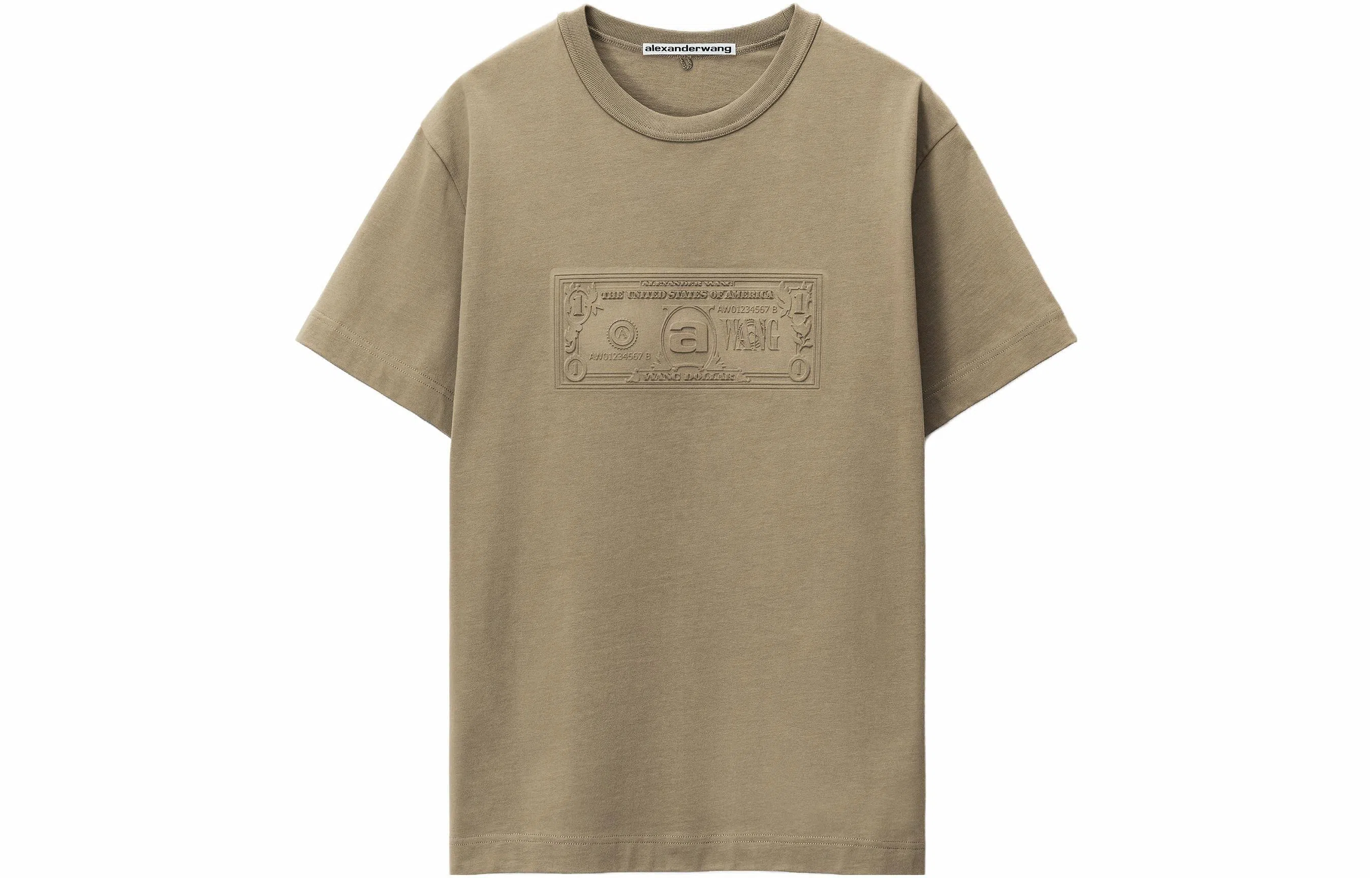 Alexander Wang Compact Dollar Print T-Shirt