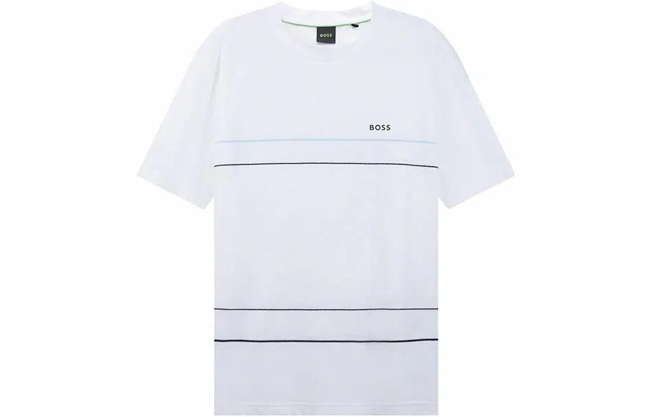 HUGO BOSS SS23 Green LogoT