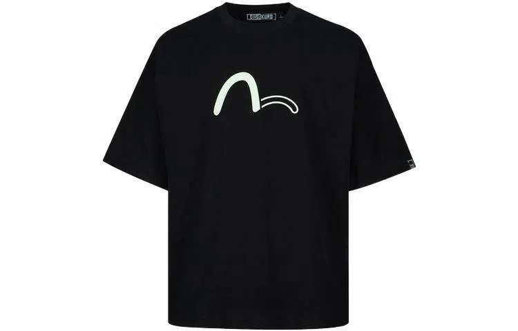 EVISU Logo Print T-Shirt