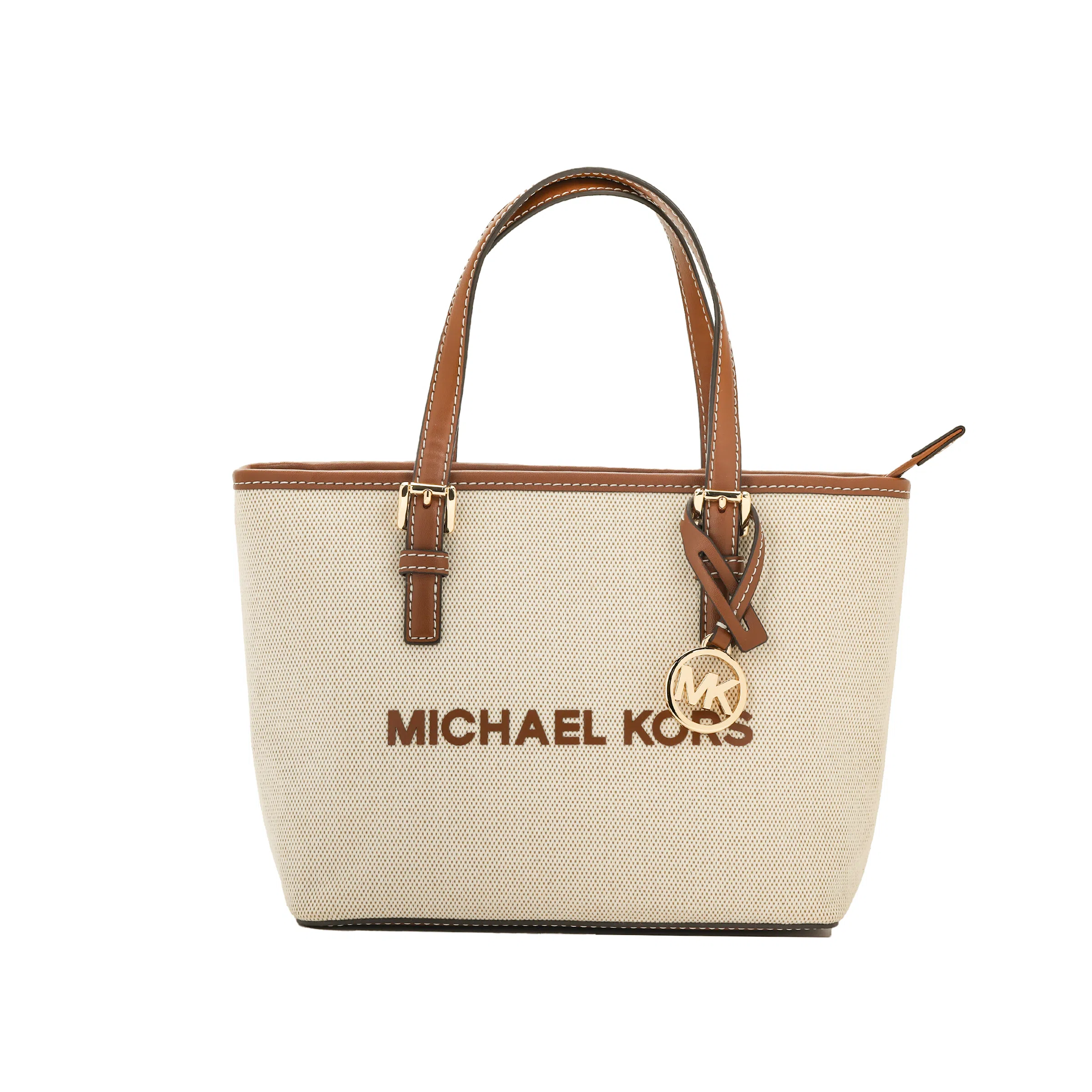 MICHAEL KORS MK Jet Set Travel Logo Tote