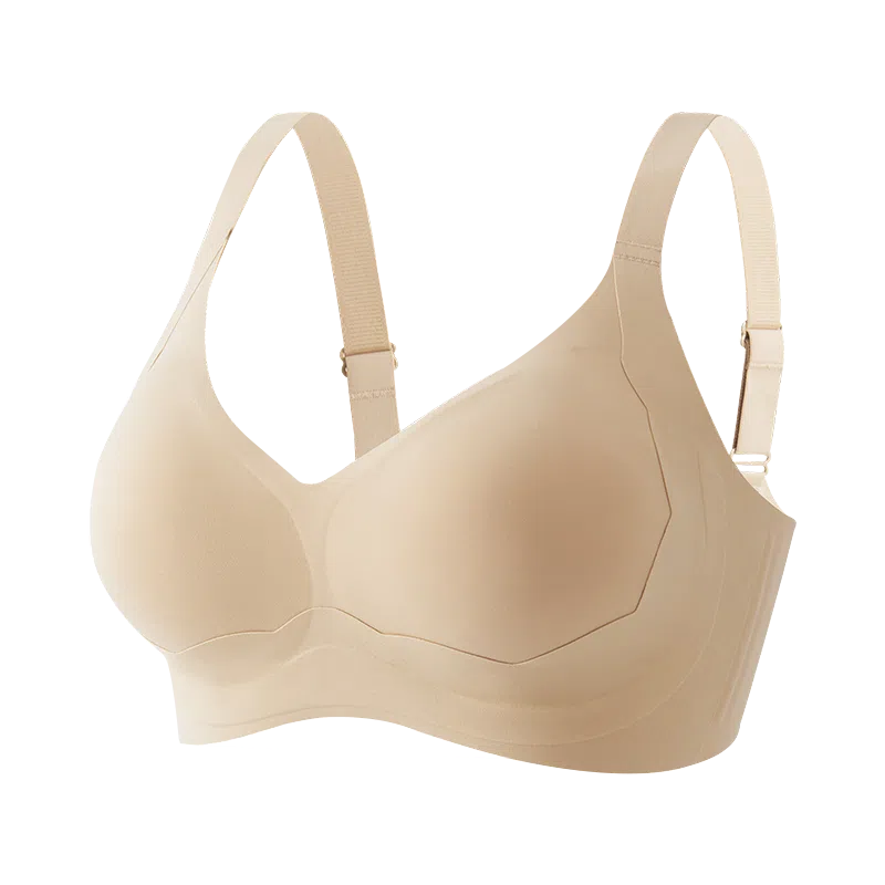 蒄趣 无钢圈零束缚聚拢柔软软支撑上托防下垂收副乳文胸 女款
