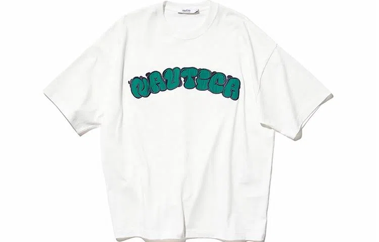 nautica white sail SS23 T