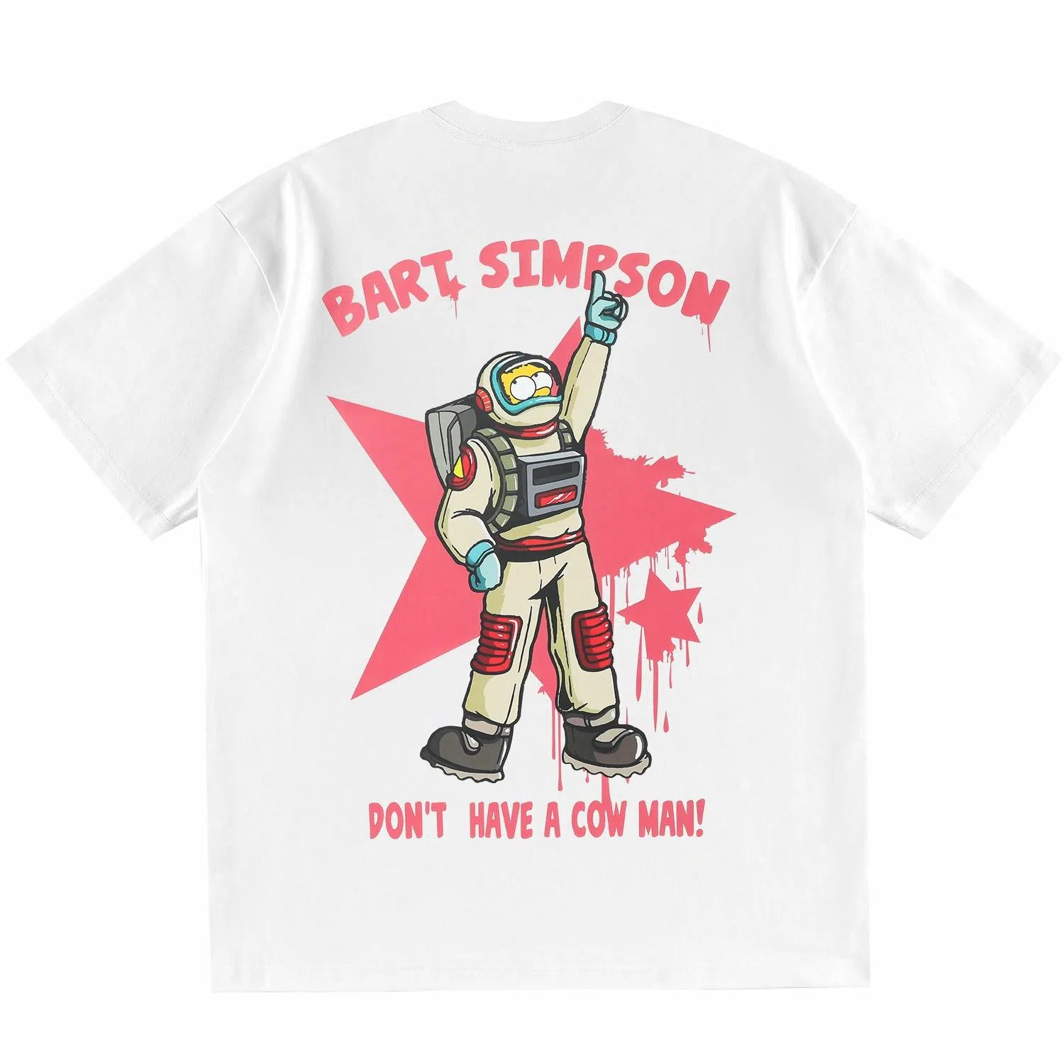 The Simpsons Astronaut Graphic Tee