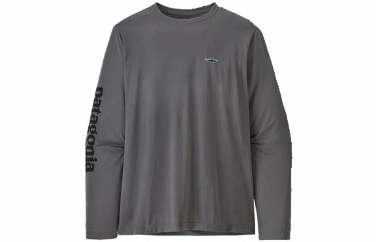 patagonia Men's Long-Sleeved Capilene Cool Daily Fish Graphic Shirt C1T