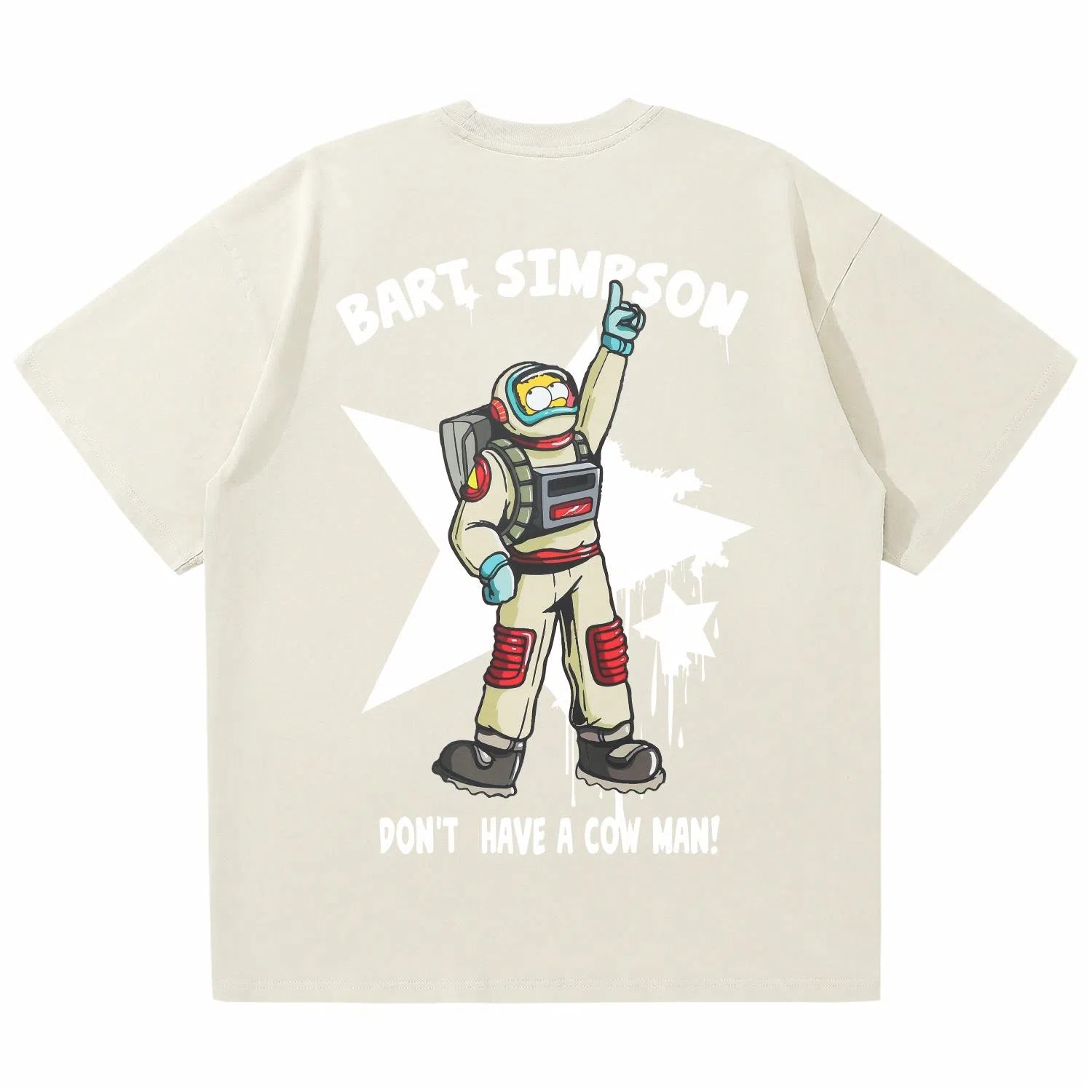 The Simpsons Astronaut Graphic Tee