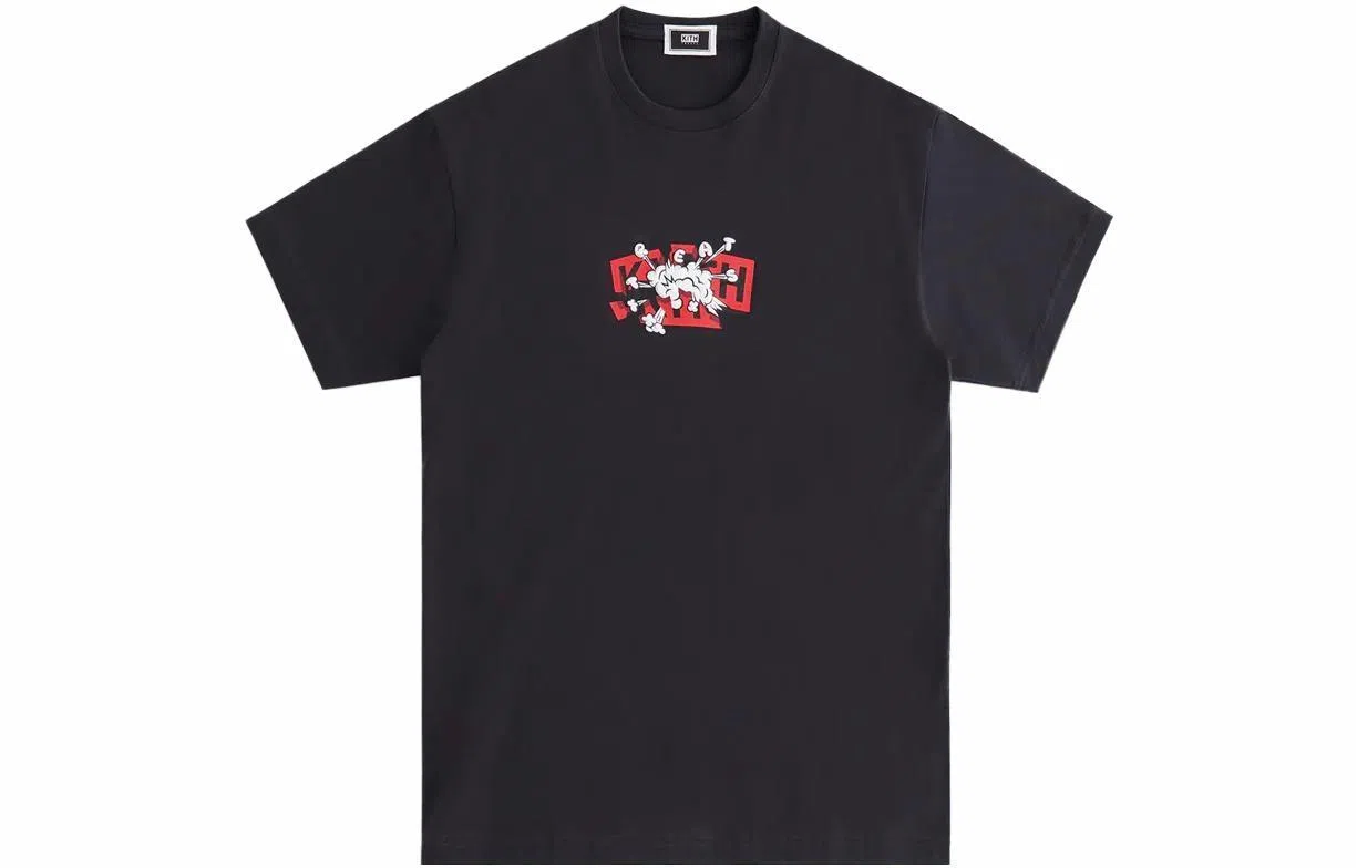 KITH Treats Kaboom Tee Black