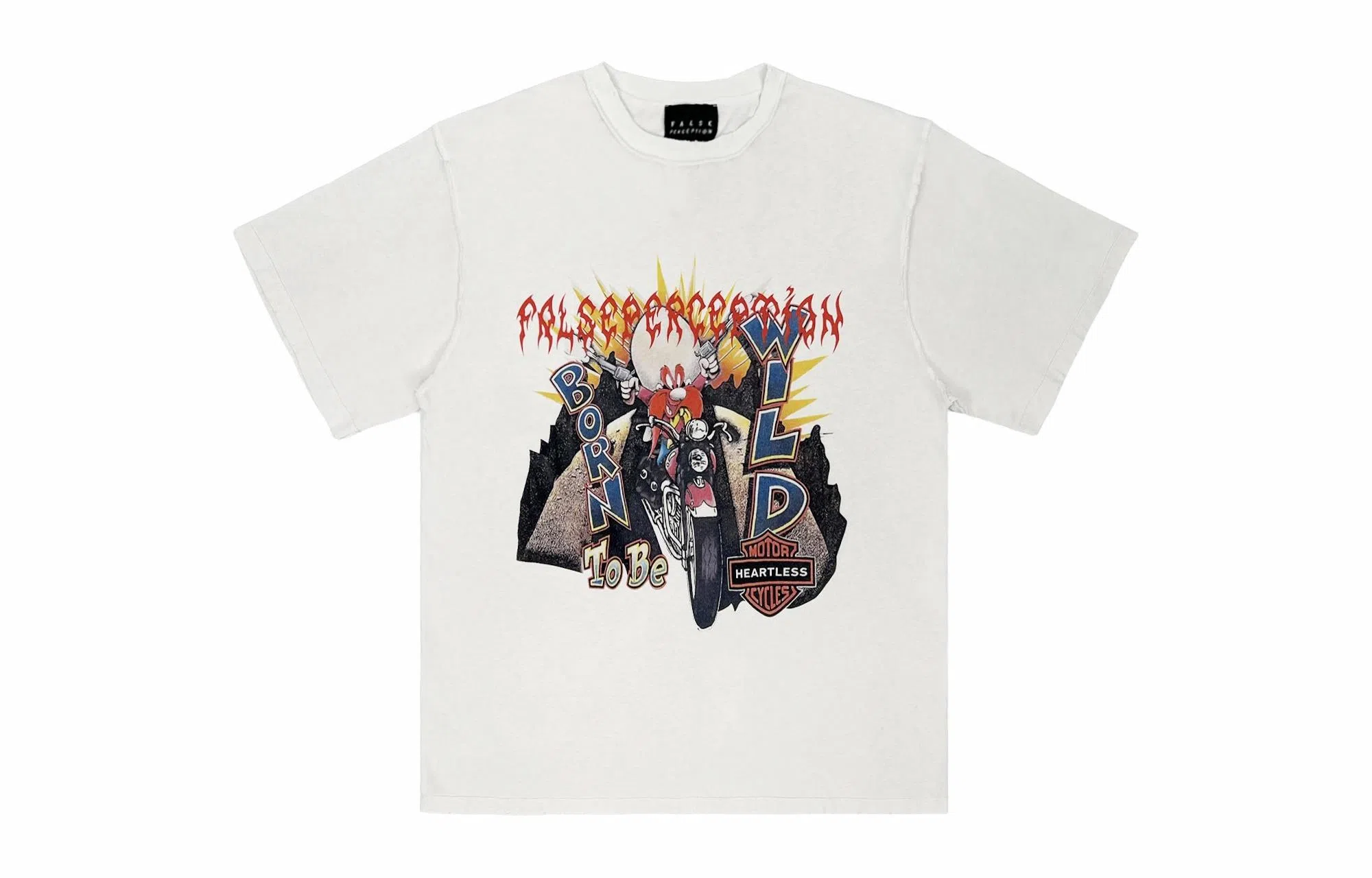 False Perception Cartoon Graffiti Tee