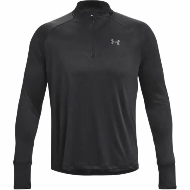 Under Armour Iso-Chill Half-Zip Long Sleeve Tee Black