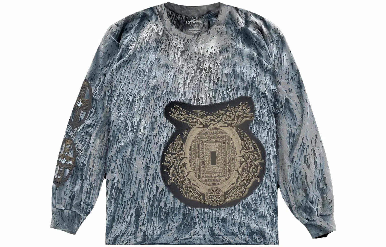 Travis Scott UTOPIA Long Sleeve Tee Blue