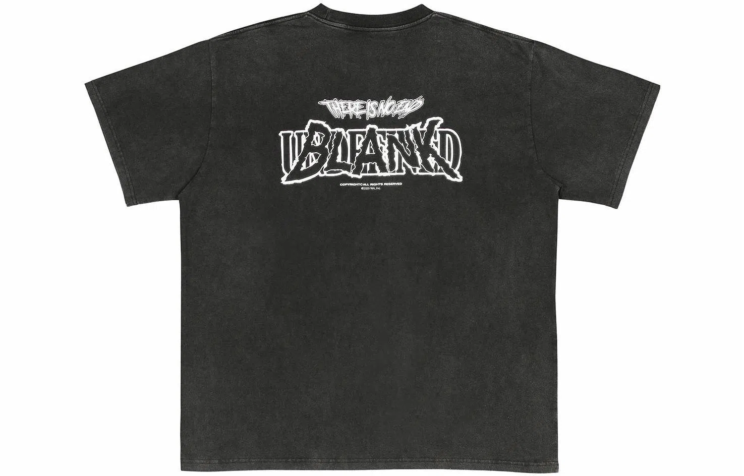 FARFROMWHAT Blank T-shirt Black T