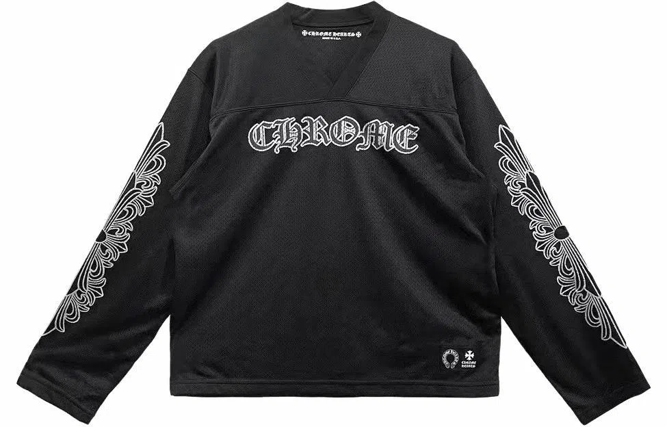 Chrome Hearts Hockey Series Long Sleeve Tee Black