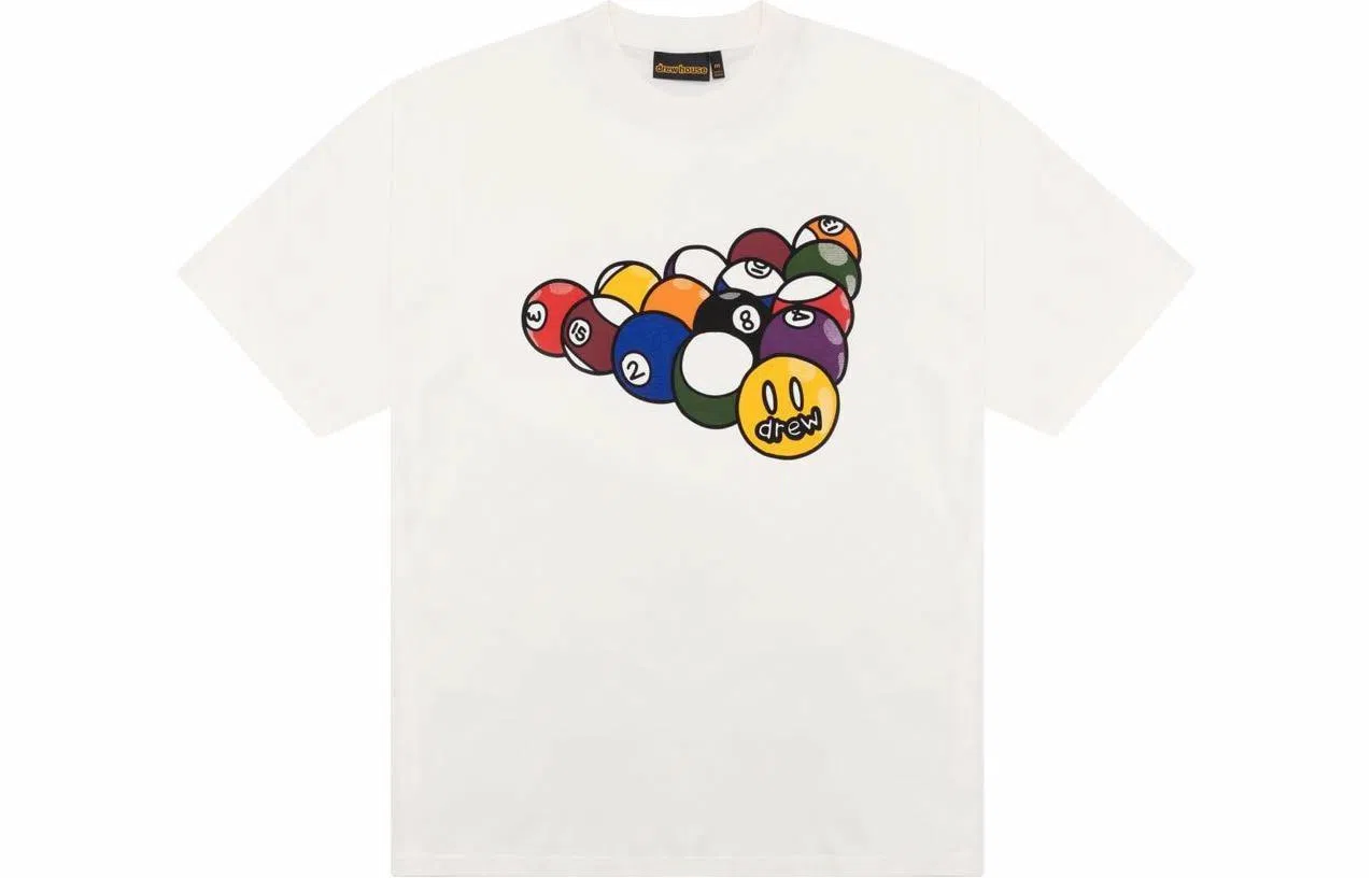 Drew House POOL HALL SS TEE White