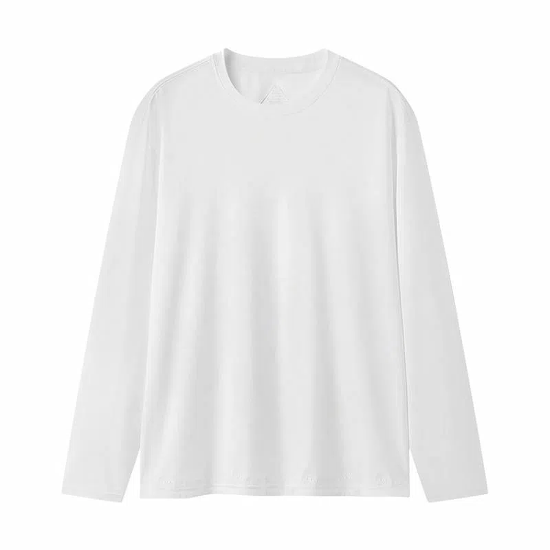 Thumb White Long Sleeve Tee