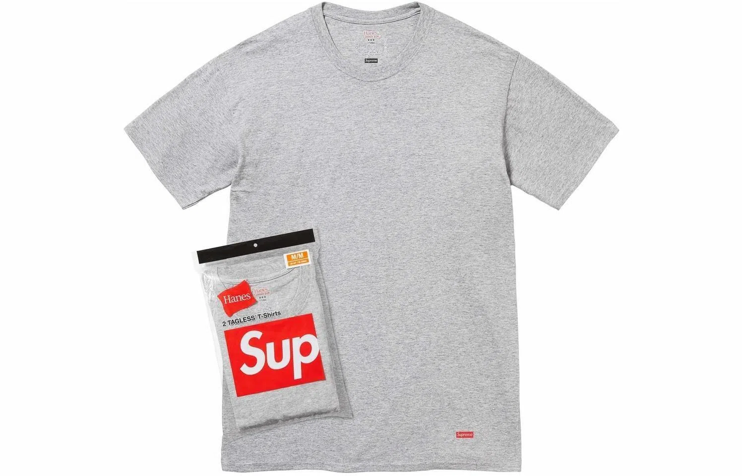 Supreme Hanes Tagless Tees