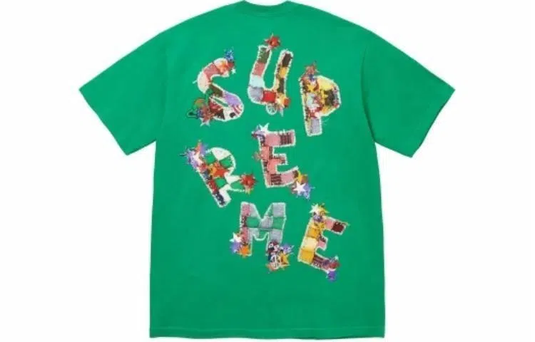Supreme SS24 WEEK1 PATCHWORK TEE T