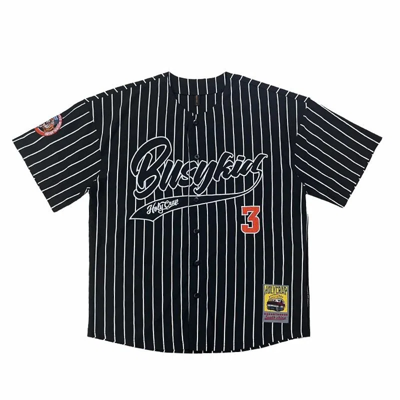 Holycrap V-Neck Embroidered Tee