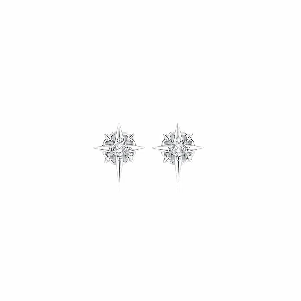 PZA Polaris Zircon Earrings