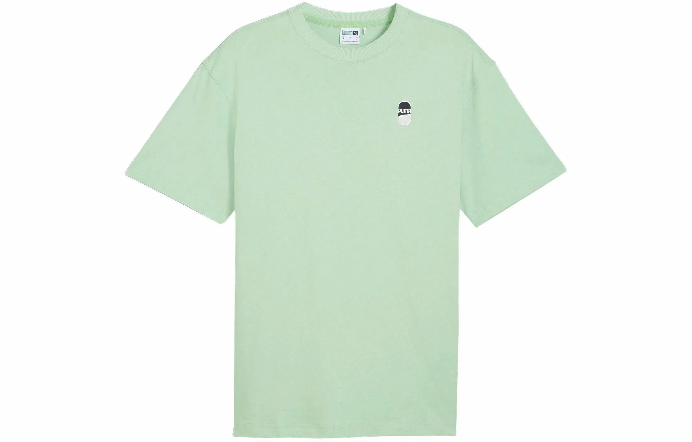 PUMA Downtown 180 Logo Tee Light Green