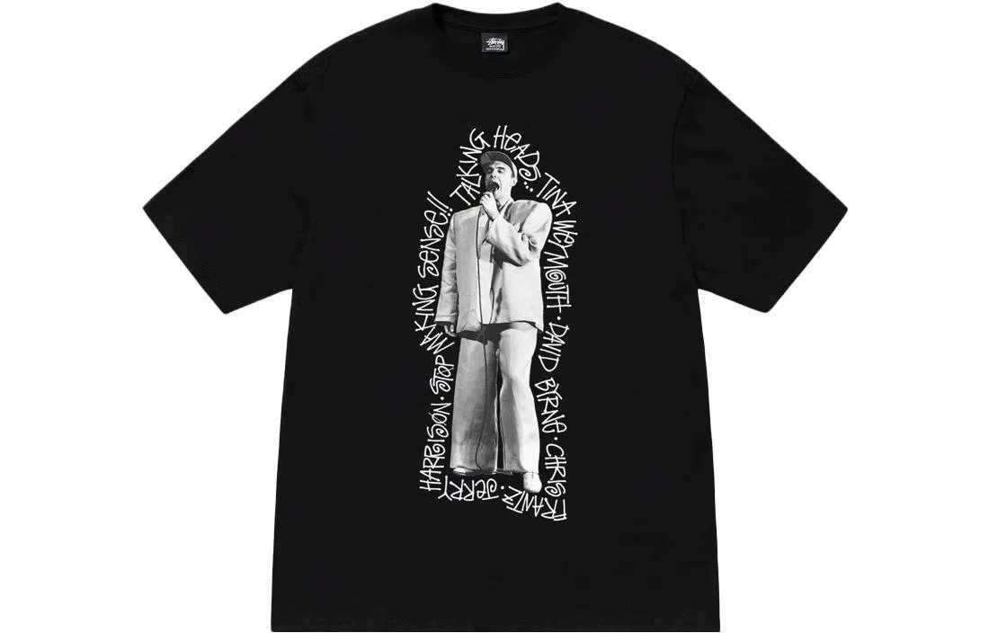 Stussy x TALKING HEADS FW23 STOP MAKING SENSE TEE T