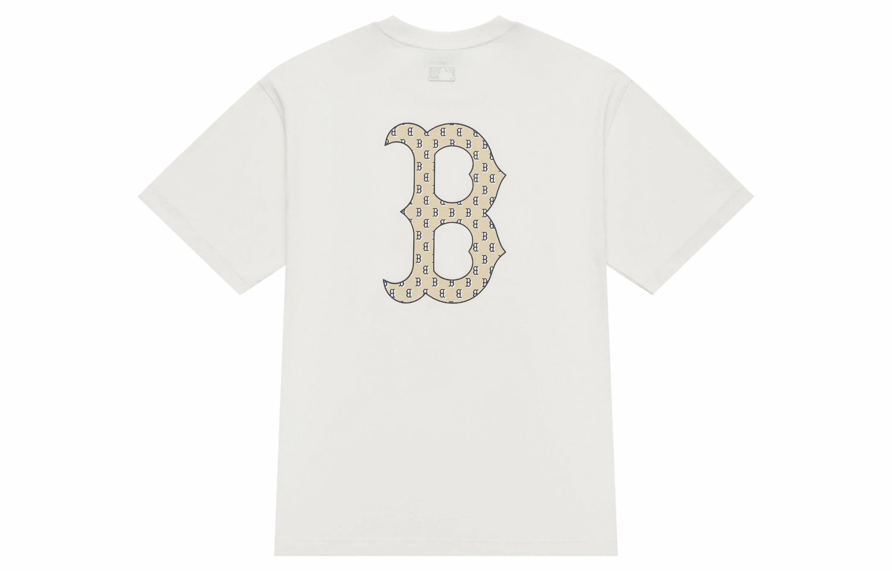 MLB Monogram Boston Red Sox Cream Tee