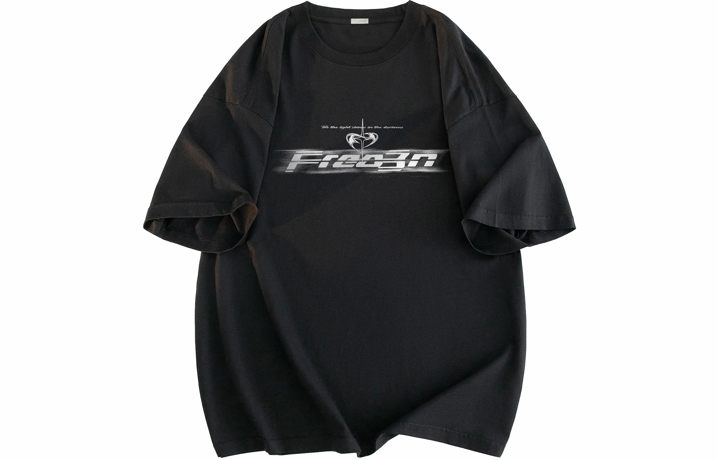 FREO3N Vintage Crew Neck T-Shirt